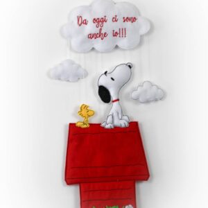 BF021 FIOCCO NASCITA SNOOPY