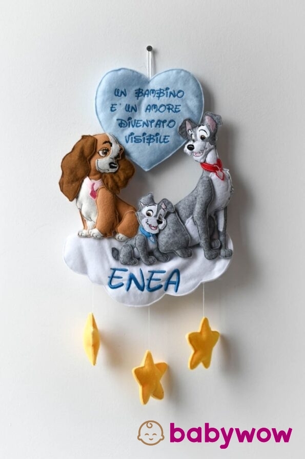 BF068 FIOCCO NASCITA LILLI E IL VAGABONDO_